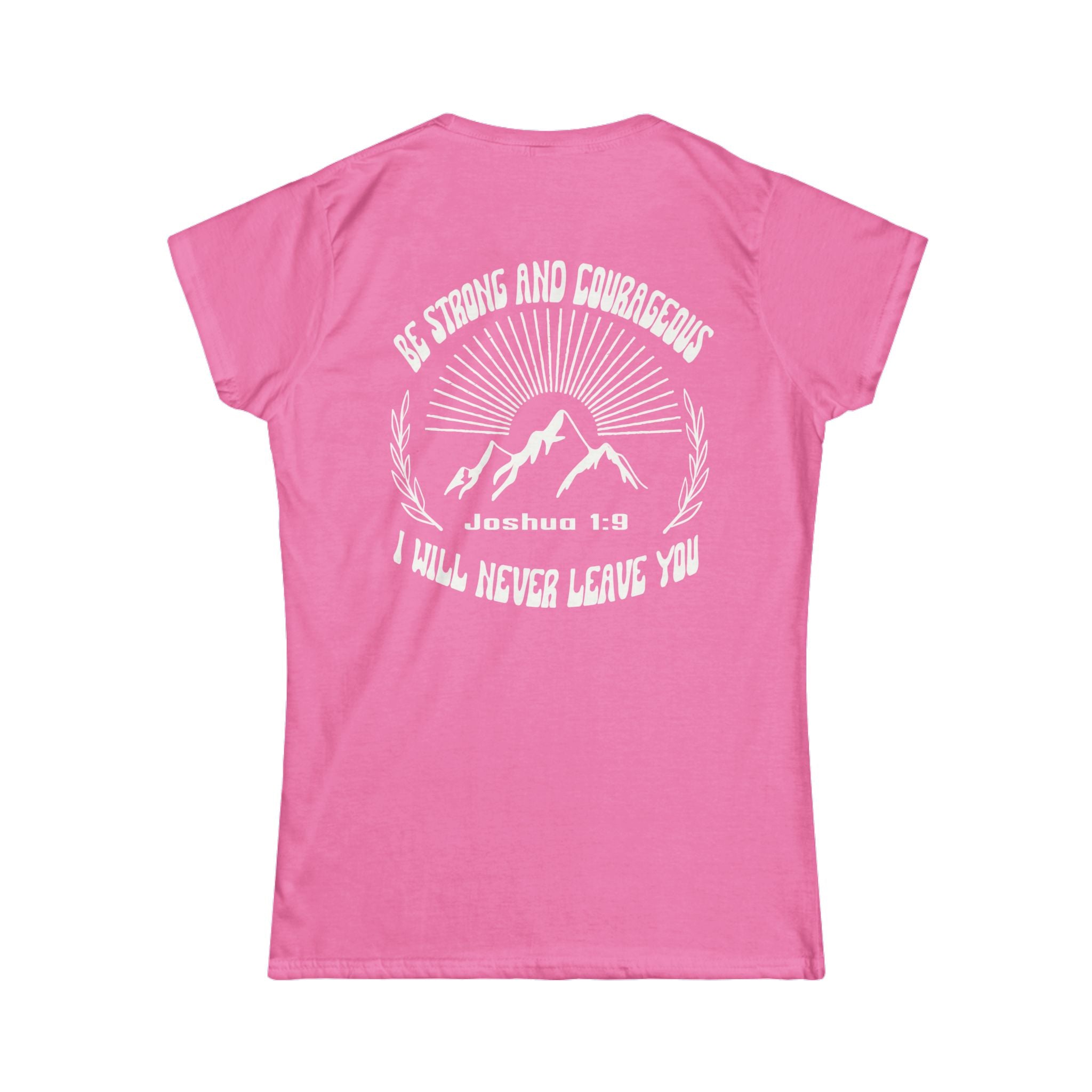 Courageous Women’s Tee - Inspirational Softstyle Shirt, Motivational T-Shirt, Gift for Her, Casual Wear, Empowerment Apparel