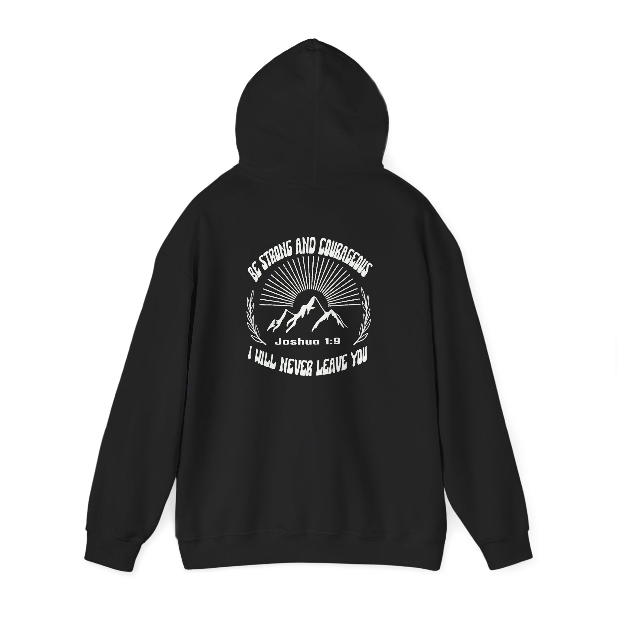 Comfortable Unisex Hooded Sweatshirt - I Will Never Leave You, Perfect for Fall, Gift for Friends, Cozy Loungewear, Everyday Hoodie, [...]