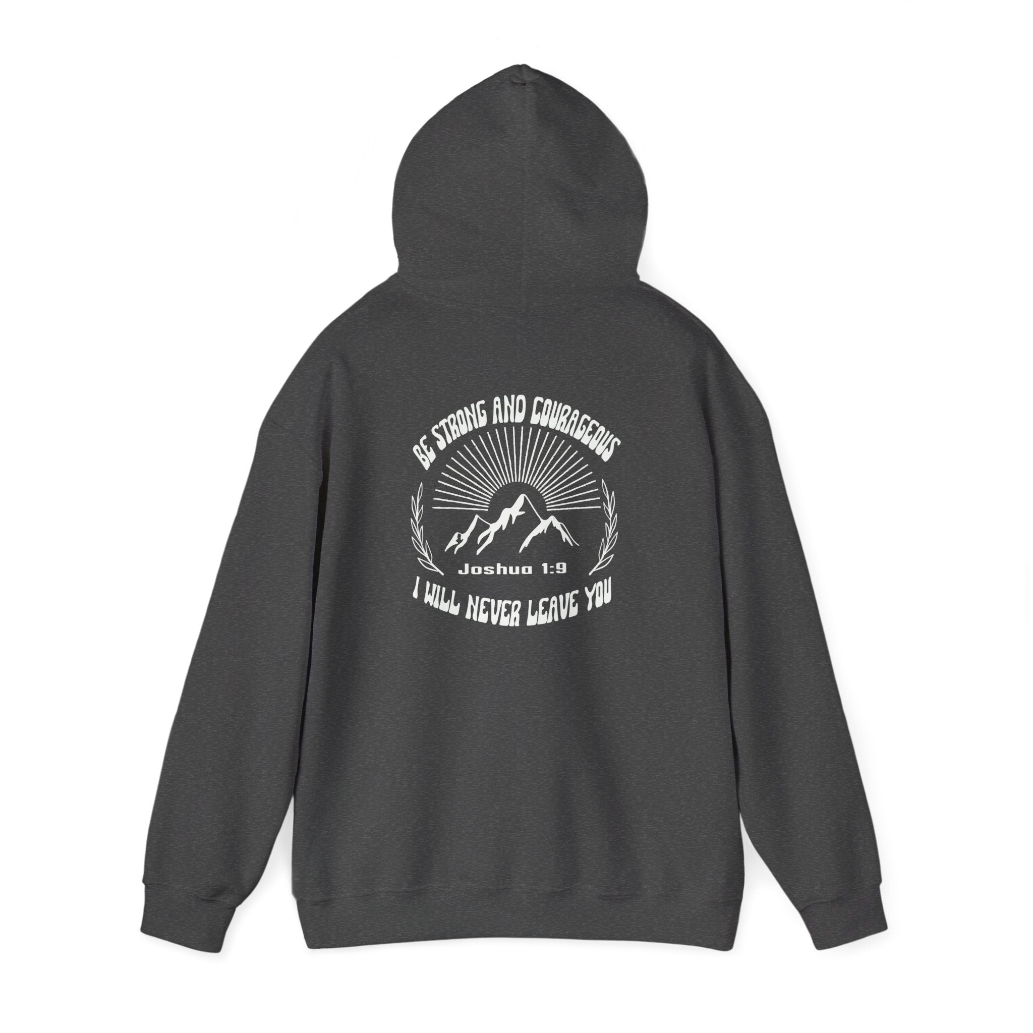 Comfortable Unisex Hooded Sweatshirt - I Will Never Leave You, Perfect for Fall, Gift for Friends, Cozy Loungewear, Everyday Hoodie, [...]
