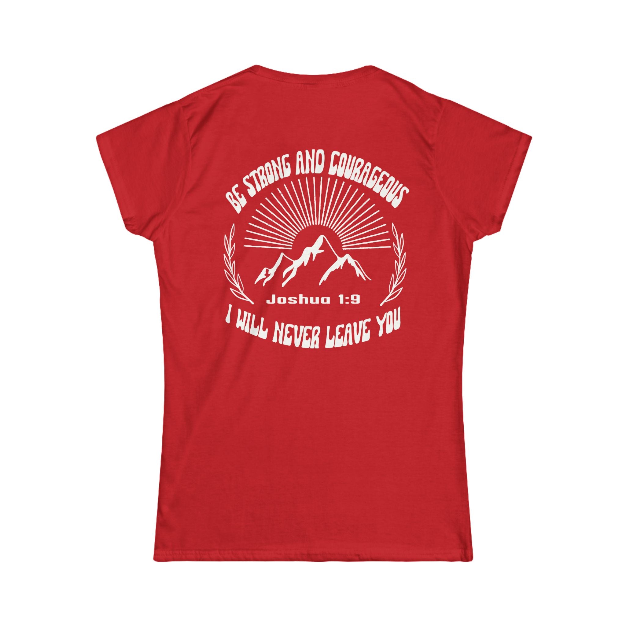 Courageous Women’s Tee - Inspirational Softstyle Shirt, Motivational T-Shirt, Gift for Her, Casual Wear, Empowerment Apparel