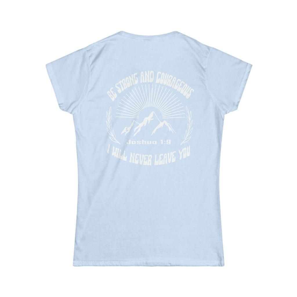 Courageous Women’s Tee - Inspirational Softstyle Shirt, Motivational T-Shirt, Gift for Her, Casual Wear, Empowerment Apparel