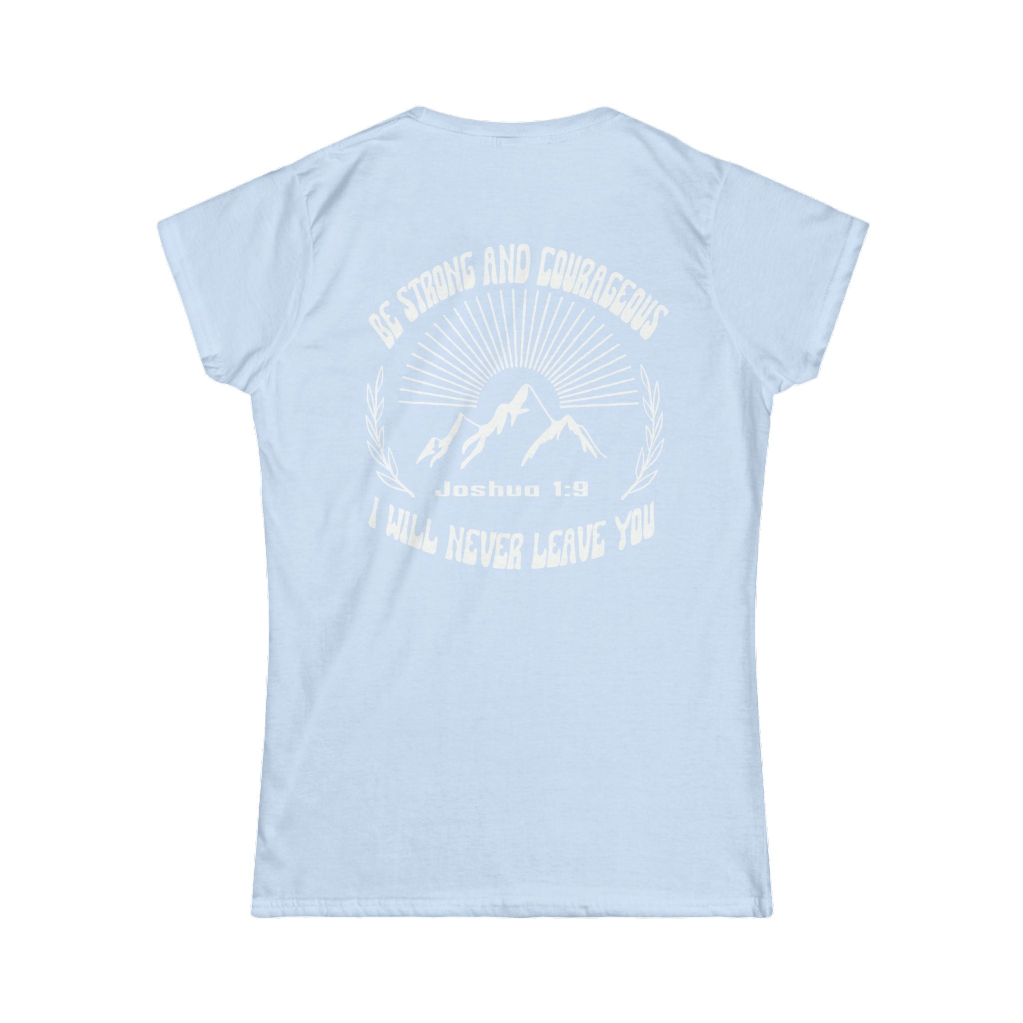 Courageous Women’s Tee - Inspirational Softstyle Shirt, Motivational T-Shirt, Gift for Her, Casual Wear, Empowerment Apparel