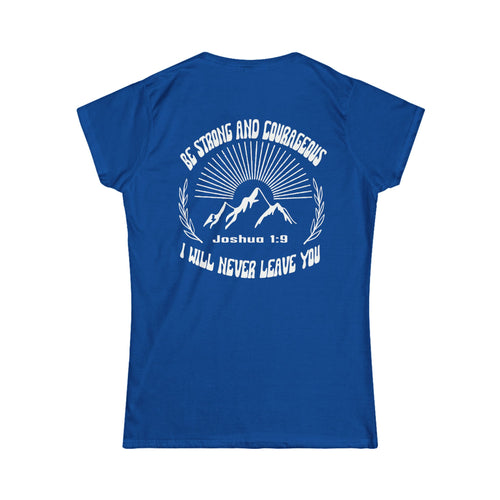 Courageous Women’s Tee - Inspirational Softstyle Shirt, Motivational T-Shirt, Gift for Her, Casual Wear, Empowerment Apparel