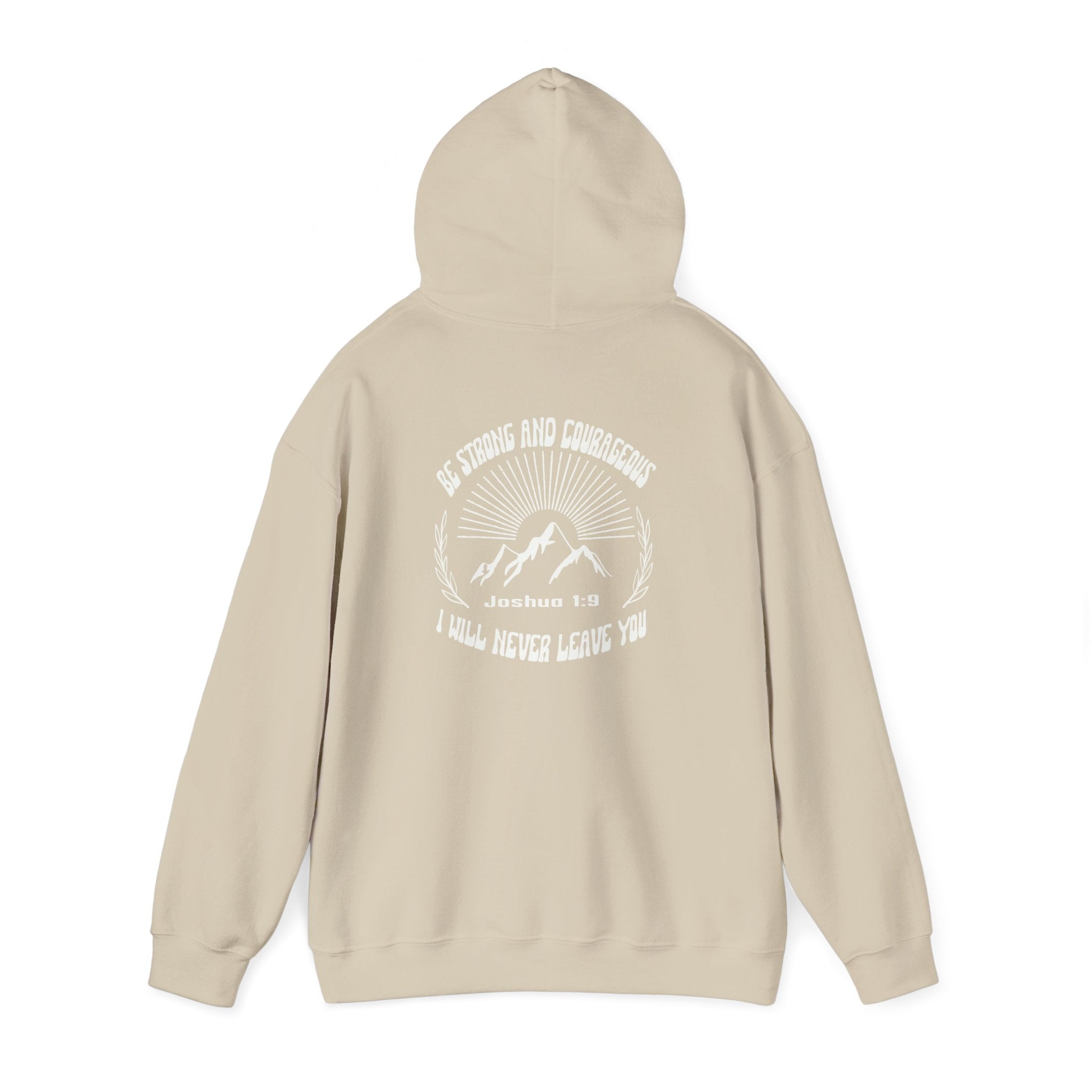 Comfortable Unisex Hooded Sweatshirt - I Will Never Leave You, Perfect for Fall, Gift for Friends, Cozy Loungewear, Everyday Hoodie, [...]