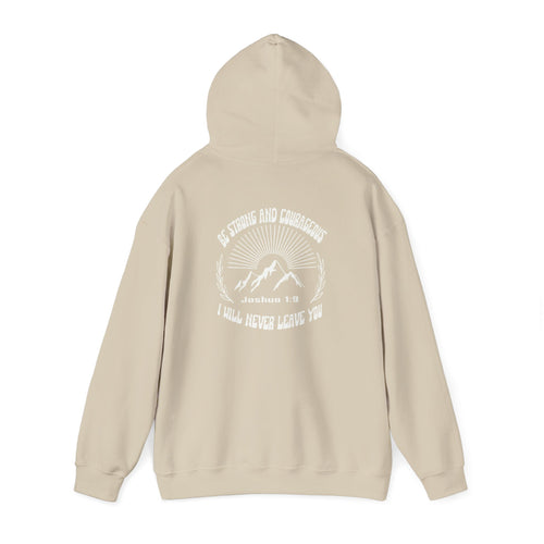 Comfortable Unisex Hooded Sweatshirt - I Will Never Leave You, Perfect for Fall, Gift for Friends, Cozy Loungewear, Everyday Hoodie, [...]