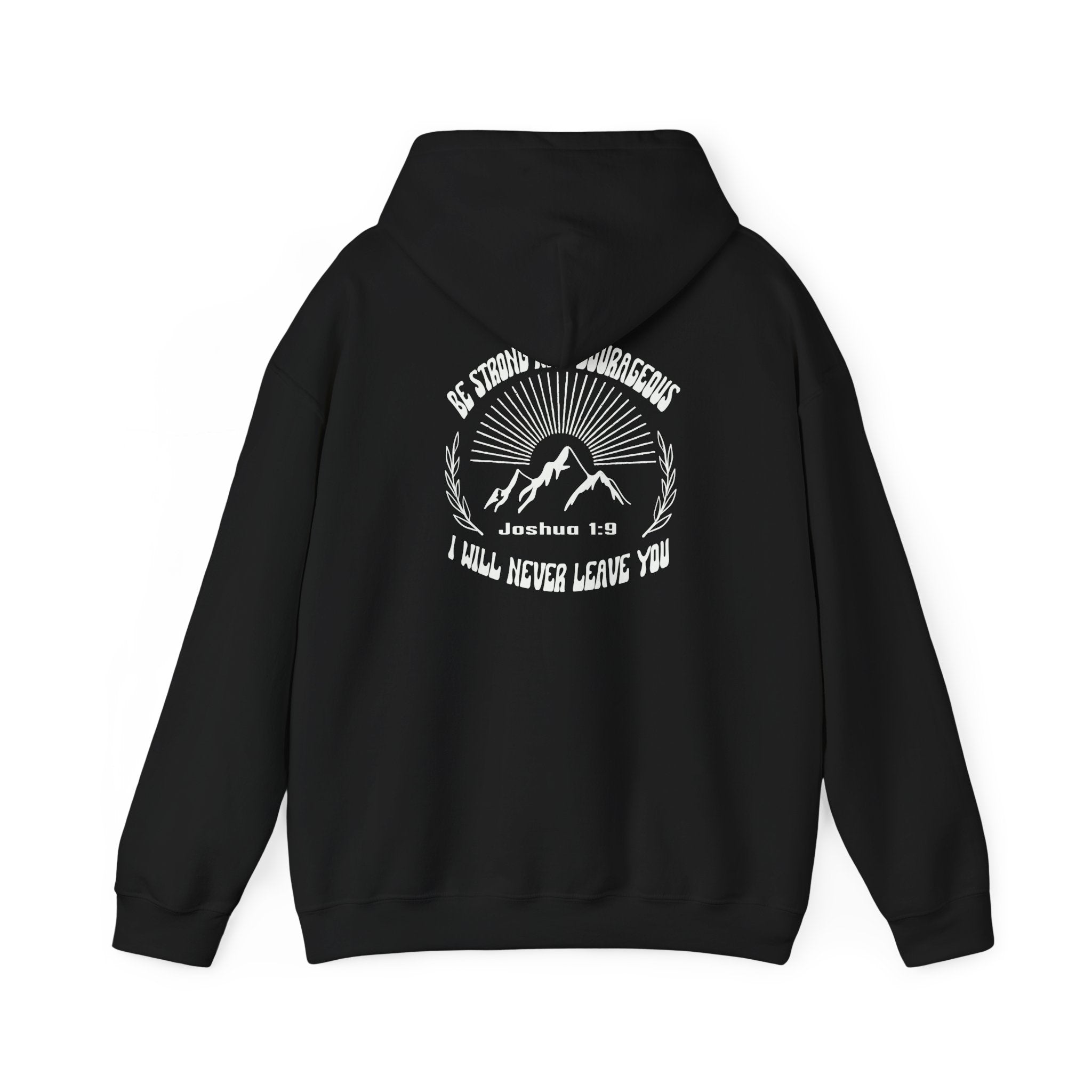Comfortable Unisex Hooded Sweatshirt - I Will Never Leave You, Perfect for Fall, Gift for Friends, Cozy Loungewear, Everyday Hoodie, [...]