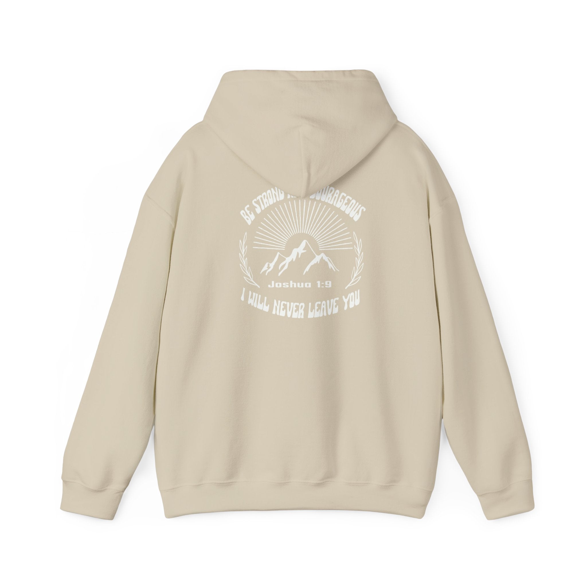 Comfortable Unisex Hooded Sweatshirt - I Will Never Leave You, Perfect for Fall, Gift for Friends, Cozy Loungewear, Everyday Hoodie, [...]