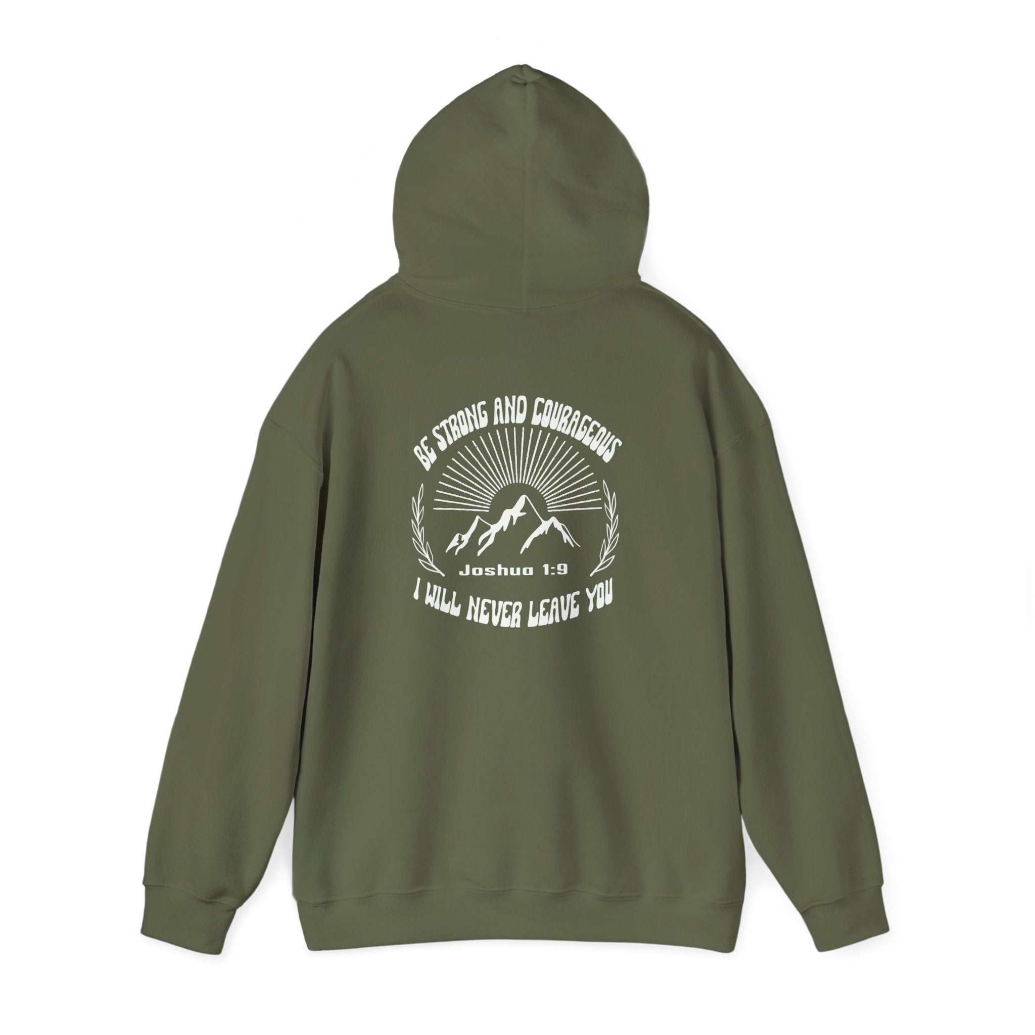 Comfortable Unisex Hooded Sweatshirt - I Will Never Leave You, Perfect for Fall, Gift for Friends, Cozy Loungewear, Everyday Hoodie, [...]