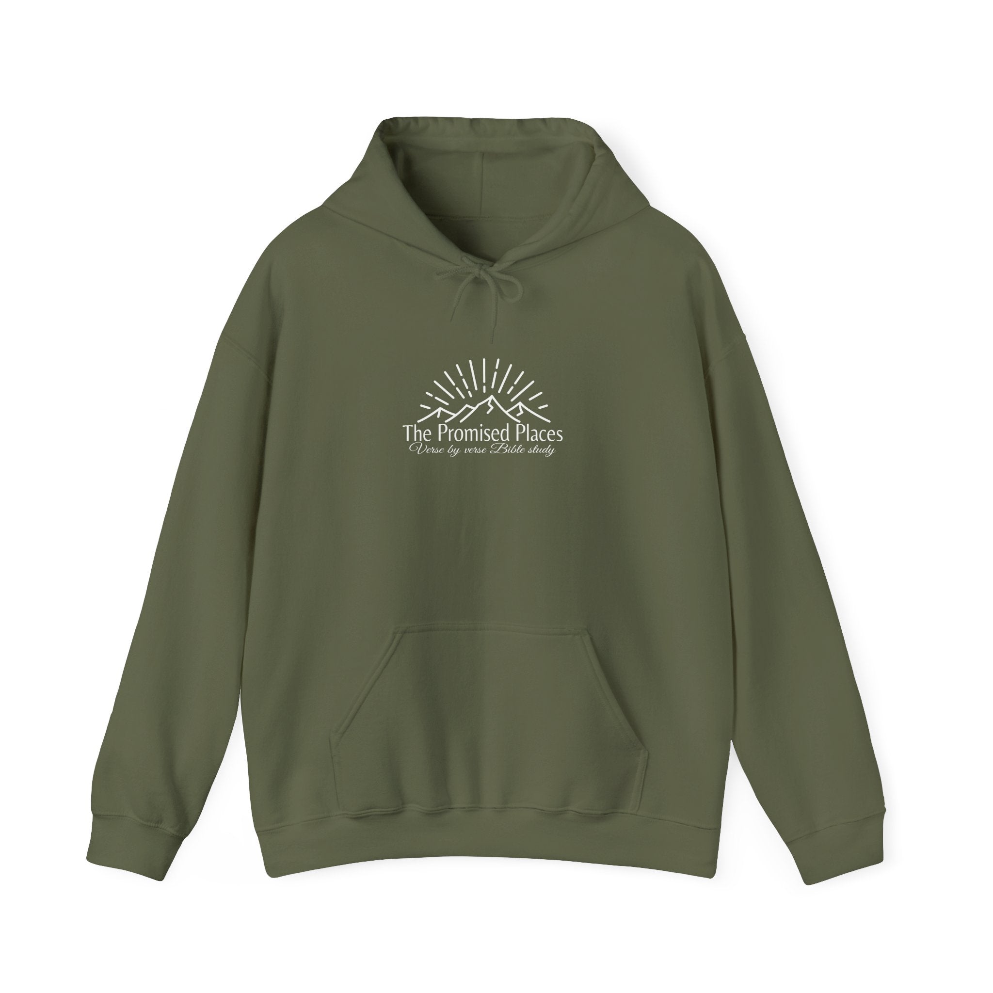 Comfortable Unisex Hooded Sweatshirt - I Will Never Leave You, Perfect for Fall, Gift for Friends, Cozy Loungewear, Everyday Hoodie, [...]