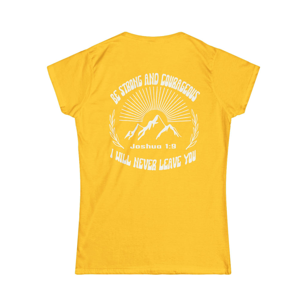 Courageous Women’s Tee - Inspirational Softstyle Shirt, Motivational T-Shirt, Gift for Her, Casual Wear, Empowerment Apparel
