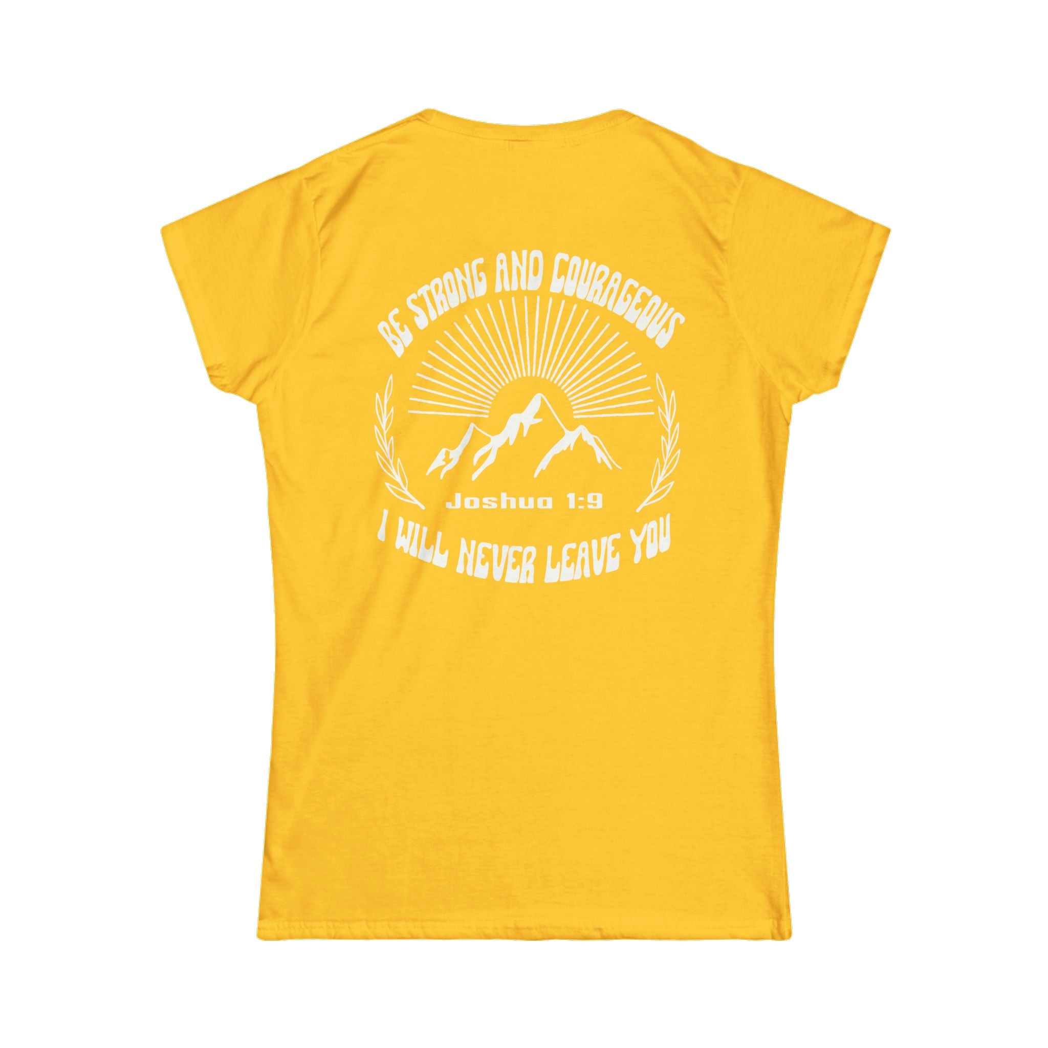 Courageous Women’s Tee - Inspirational Softstyle Shirt, Motivational T-Shirt, Gift for Her, Casual Wear, Empowerment Apparel