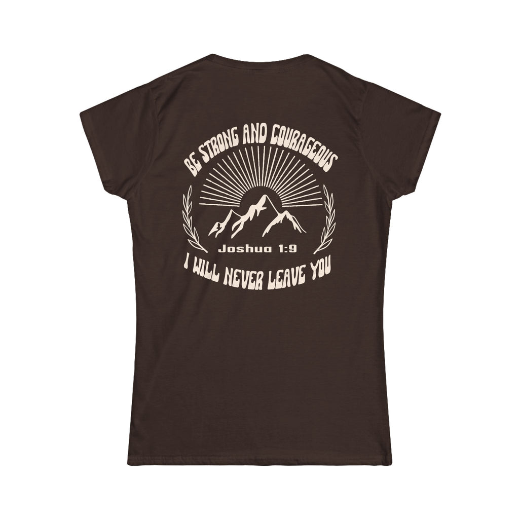 Courageous Women’s Tee - Inspirational Softstyle Shirt, Motivational T-Shirt, Gift for Her, Casual Wear, Empowerment Apparel
