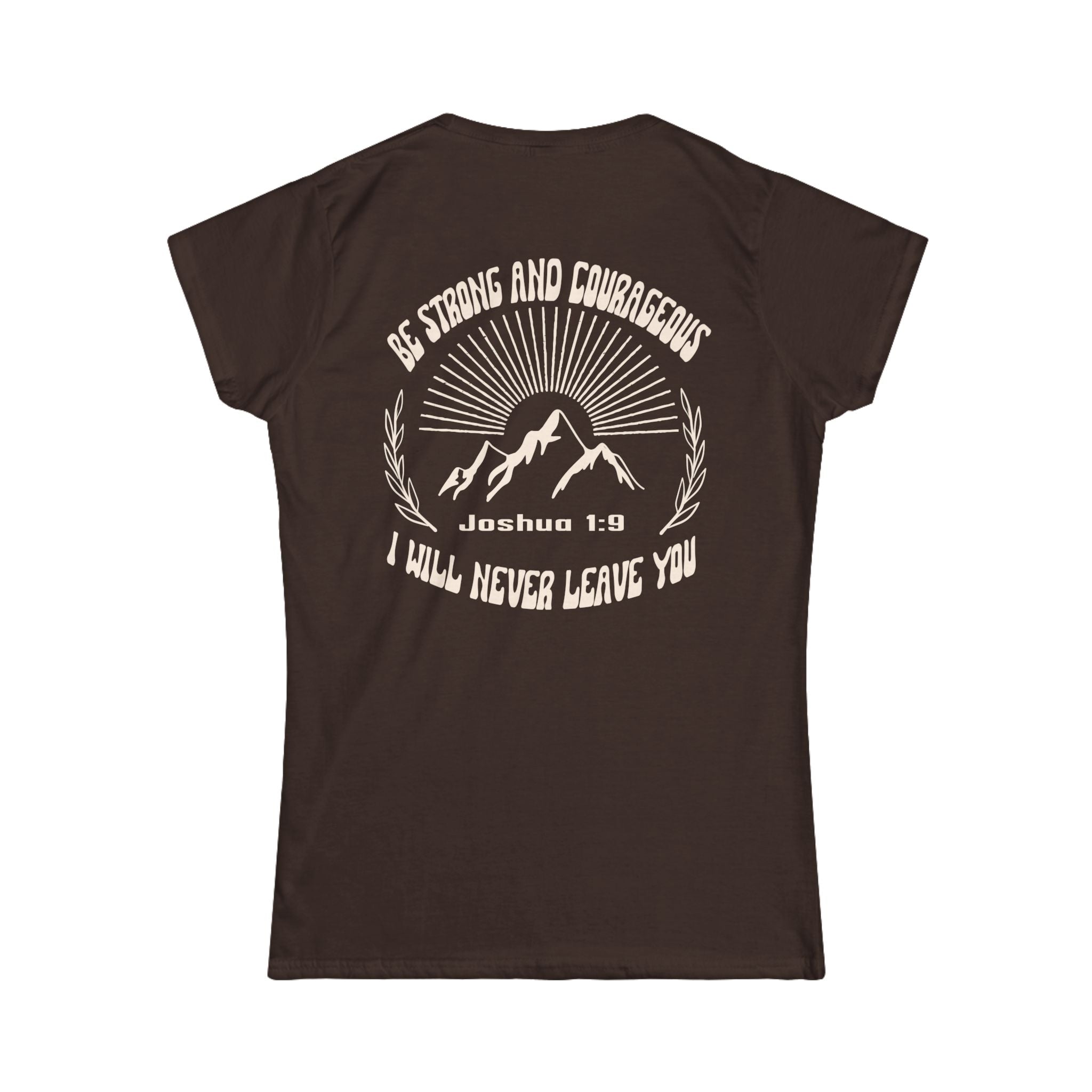 Courageous Women’s Tee - Inspirational Softstyle Shirt, Motivational T-Shirt, Gift for Her, Casual Wear, Empowerment Apparel