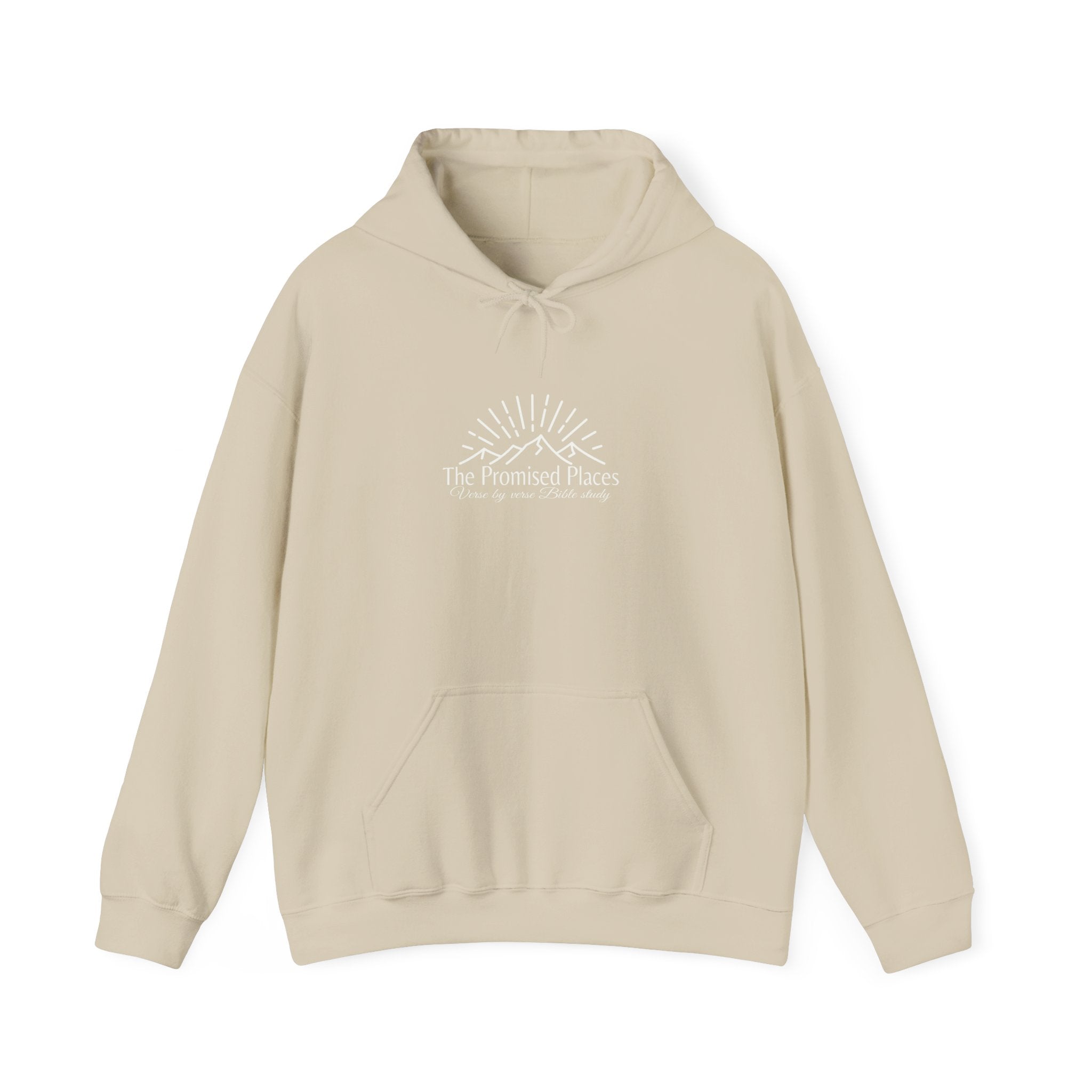 Comfortable Unisex Hooded Sweatshirt - I Will Never Leave You, Perfect for Fall, Gift for Friends, Cozy Loungewear, Everyday Hoodie, [...]