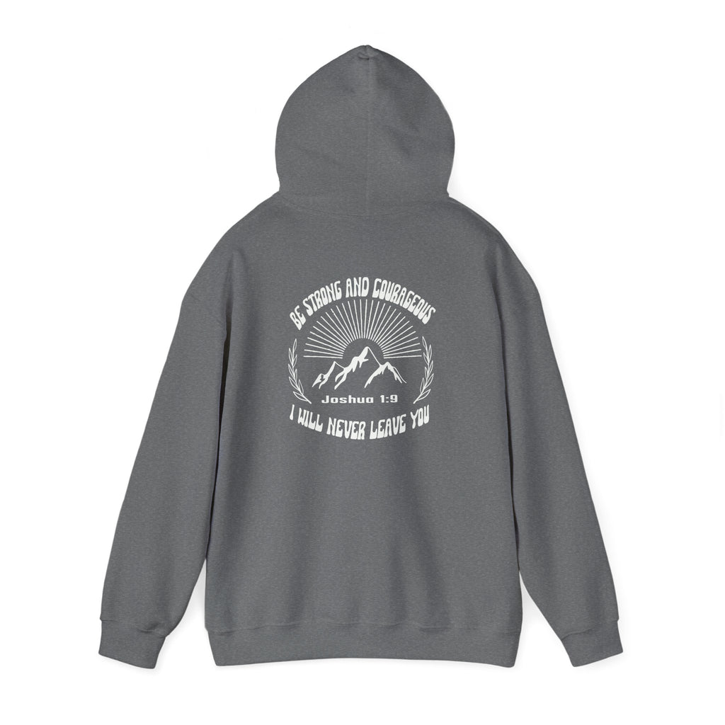 Comfortable Unisex Hooded Sweatshirt - I Will Never Leave You, Perfect for Fall, Gift for Friends, Cozy Loungewear, Everyday Hoodie, [...]