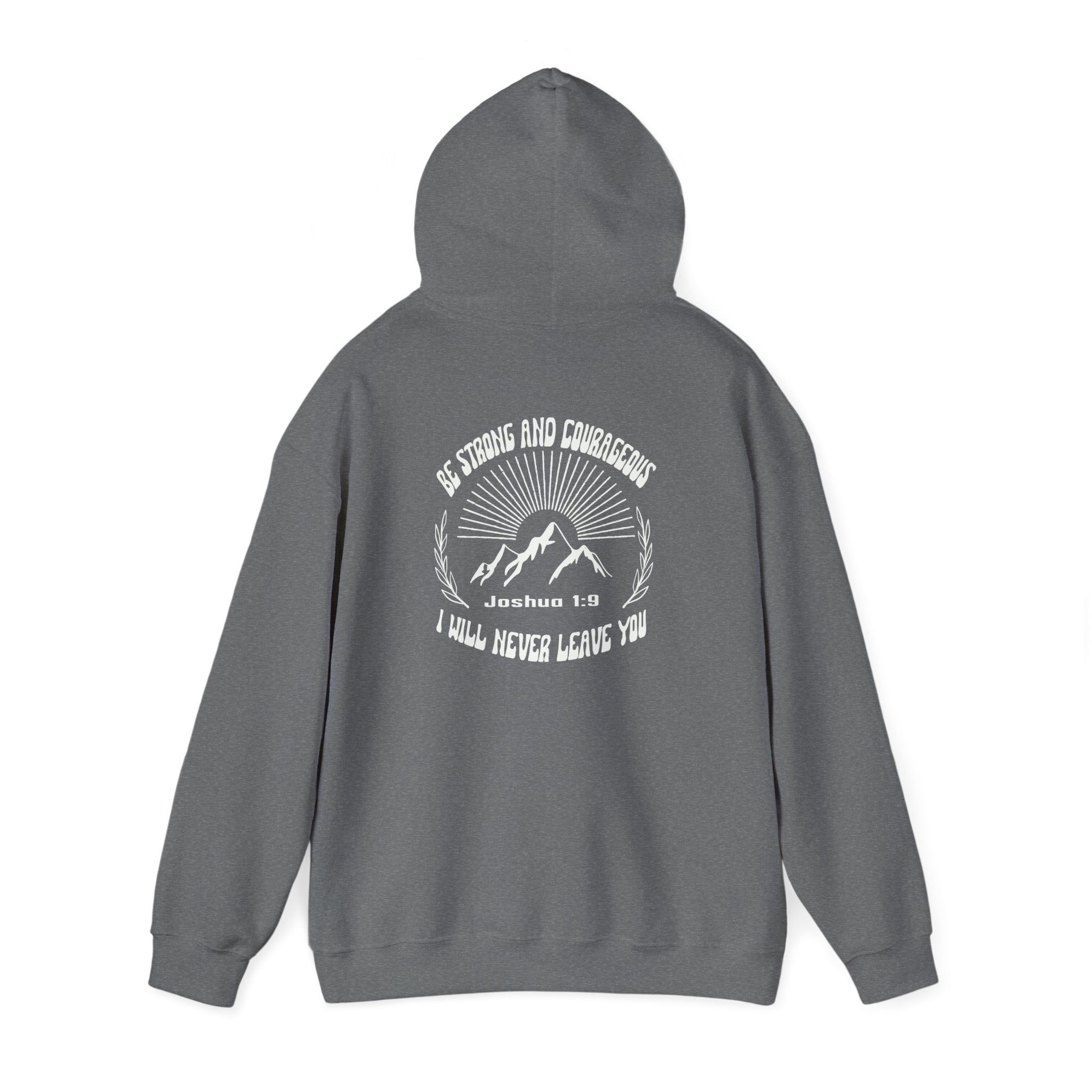 Comfortable Unisex Hooded Sweatshirt - I Will Never Leave You, Perfect for Fall, Gift for Friends, Cozy Loungewear, Everyday Hoodie, [...]