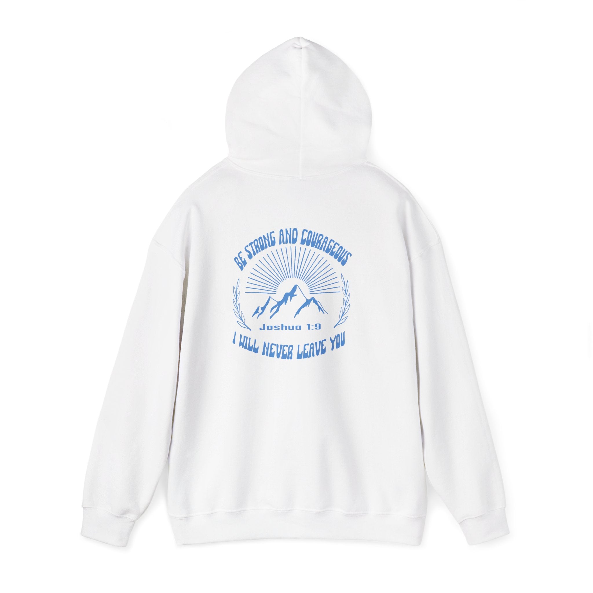 Comfortable Unisex Hooded Sweatshirt - I Will Never Leave You, Perfect for Fall, Gift for Friends, Cozy Loungewear, Everyday Hoodie, [...]