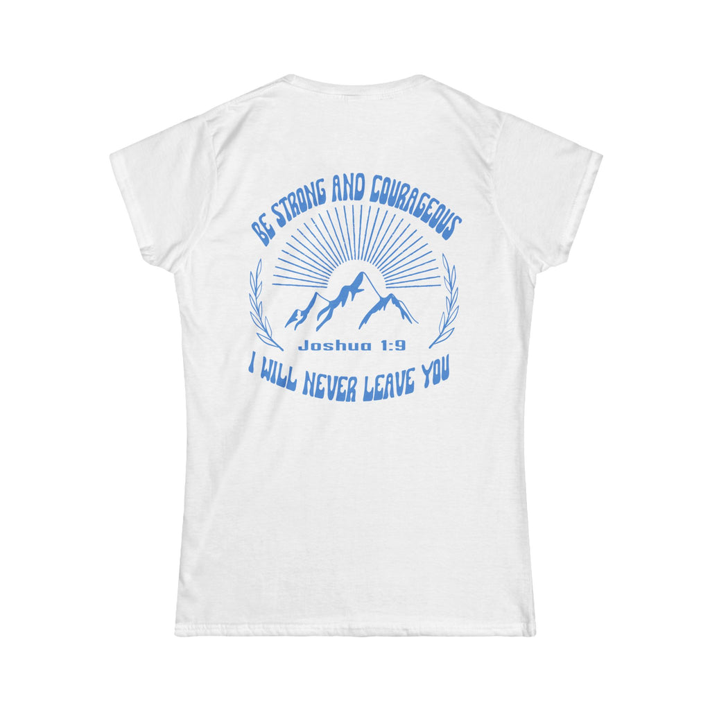Courageous Women’s Tee - Inspirational Softstyle Shirt, Motivational T-Shirt, Gift for Her, Casual Wear, Empowerment Apparel