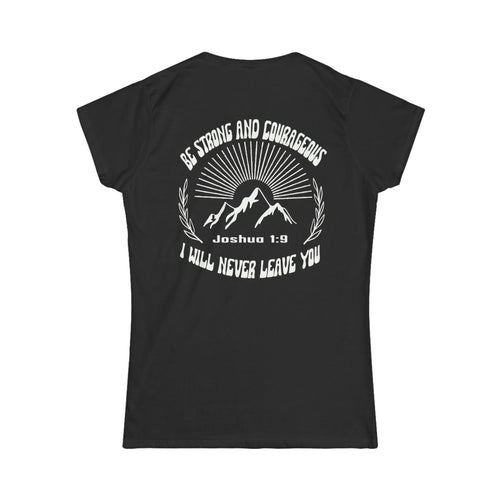 Courageous Women’s Tee - Inspirational Softstyle Shirt, Motivational T-Shirt, Gift for Her, Casual Wear, Empowerment Apparel
