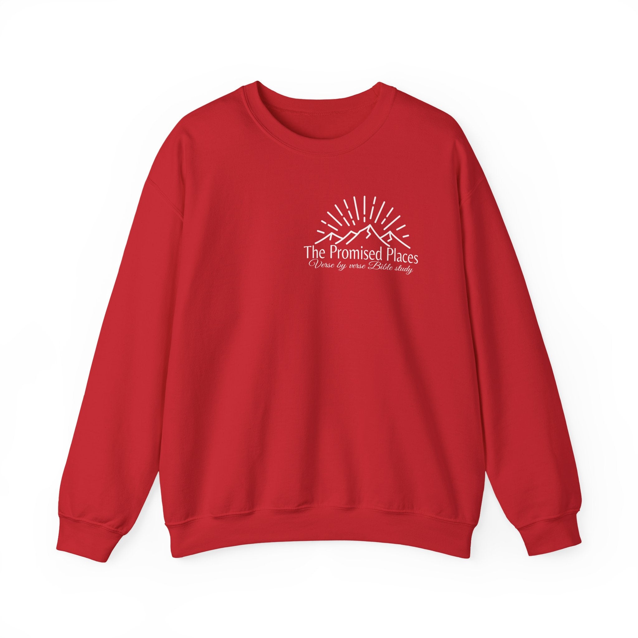 Inspirational Crewneck Sweatshirt: Be Strong and Courageous, Faith Sweatshirt, Unisex Gift, Scripture Apparel, Cozy Everyday Wear