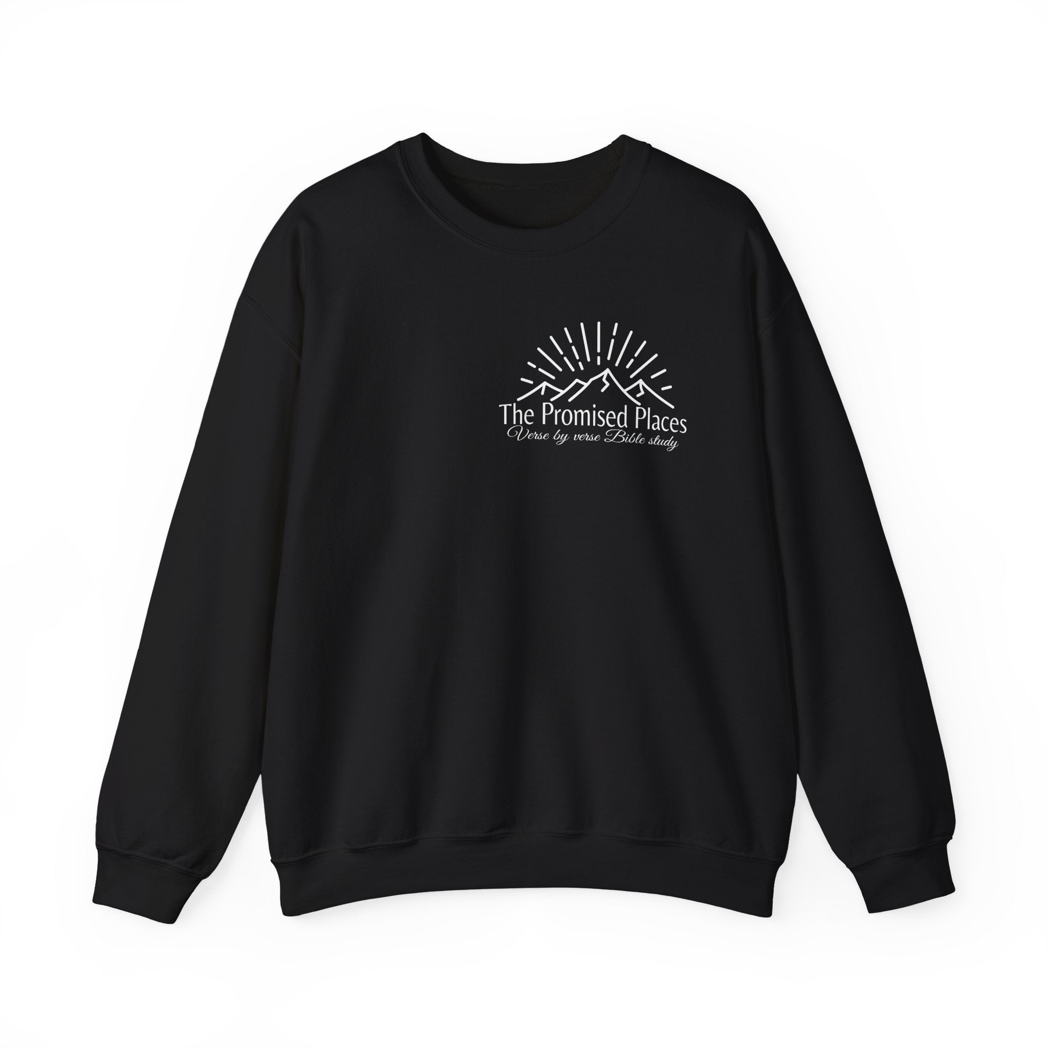 Inspirational Crewneck Sweatshirt: Be Strong and Courageous, Faith Sweatshirt, Unisex Gift, Scripture Apparel, Cozy Everyday Wear