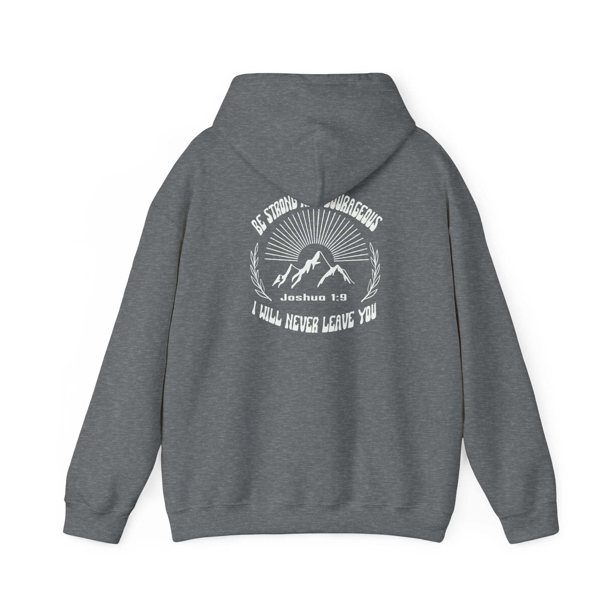 Comfortable Unisex Hooded Sweatshirt - I Will Never Leave You, Perfect for Fall, Gift for Friends, Cozy Loungewear, Everyday Hoodie, [...]