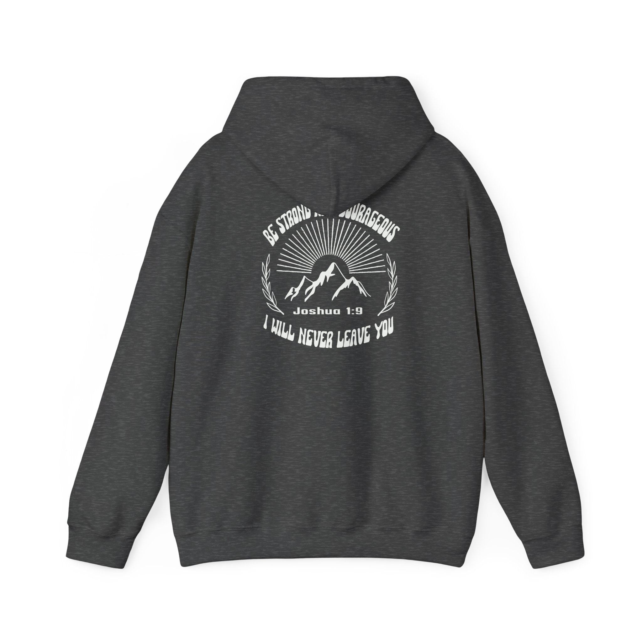 Comfortable Unisex Hooded Sweatshirt - I Will Never Leave You, Perfect for Fall, Gift for Friends, Cozy Loungewear, Everyday Hoodie, [...]
