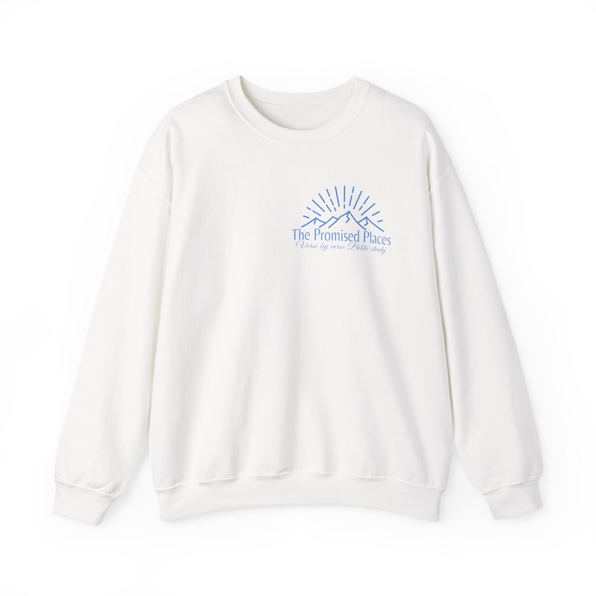 Inspirational Crewneck Sweatshirt: Be Strong and Courageous, Faith Sweatshirt, Unisex Gift, Scripture Apparel, Cozy Everyday Wear